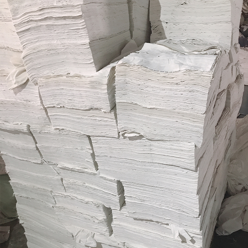 白色床單抹布